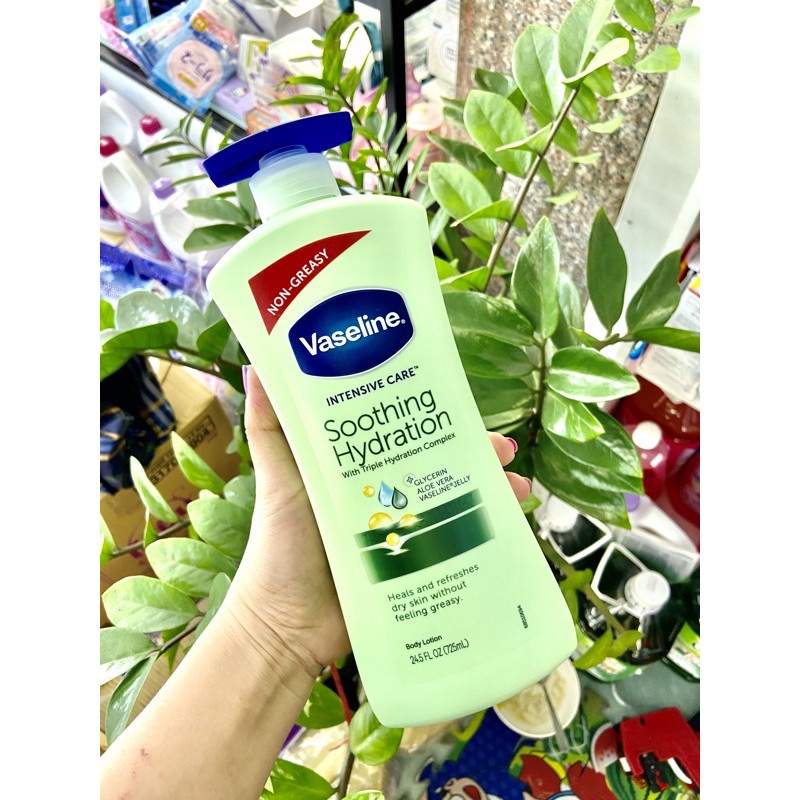 Dưỡng Thể Vaseline 725ml [HÀNG CHUẨN] _ Chiết xuất thiên nhiên_ Giúp da khỏe manh