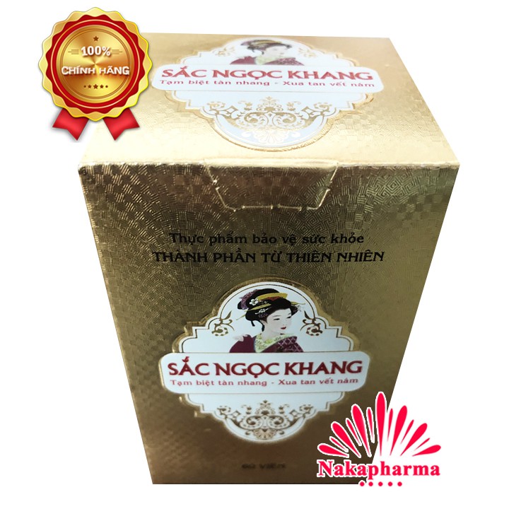 Sắc Ngọc Khang – Giảm nám da, sạm da, tàn nhang, giúp làm sáng da, chậm lão hóa, da săn chắc, cân bằng nội tiết tố nữ