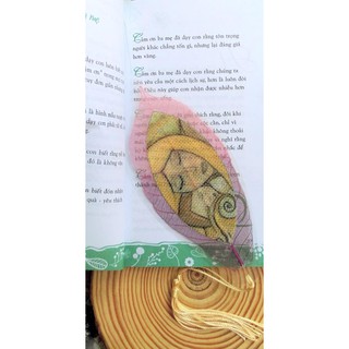 Bookmark bằng gân lá