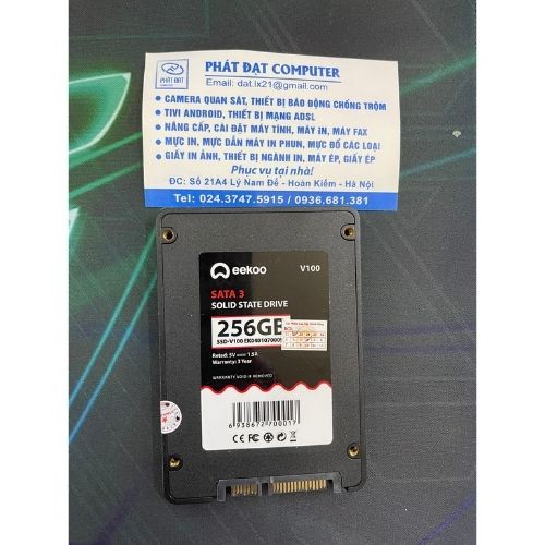 Ổ cứng SSD 128GB, 256GB eekoo 2.5 sata III, Hàng chính hãng- Bảo hành 3 năm | BigBuy360 - bigbuy360.vn