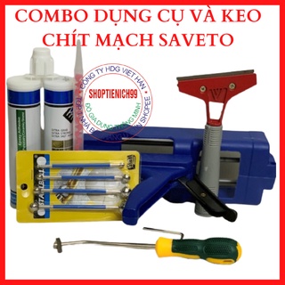 Bộ Dụng Cụ Dùng Cho Thi Công Keo Chít Mạch Saveto, Keo Chà Ron Saveto Cao Cấp, Thi Công Nhanh Và Thẩm Mỹ Cao.