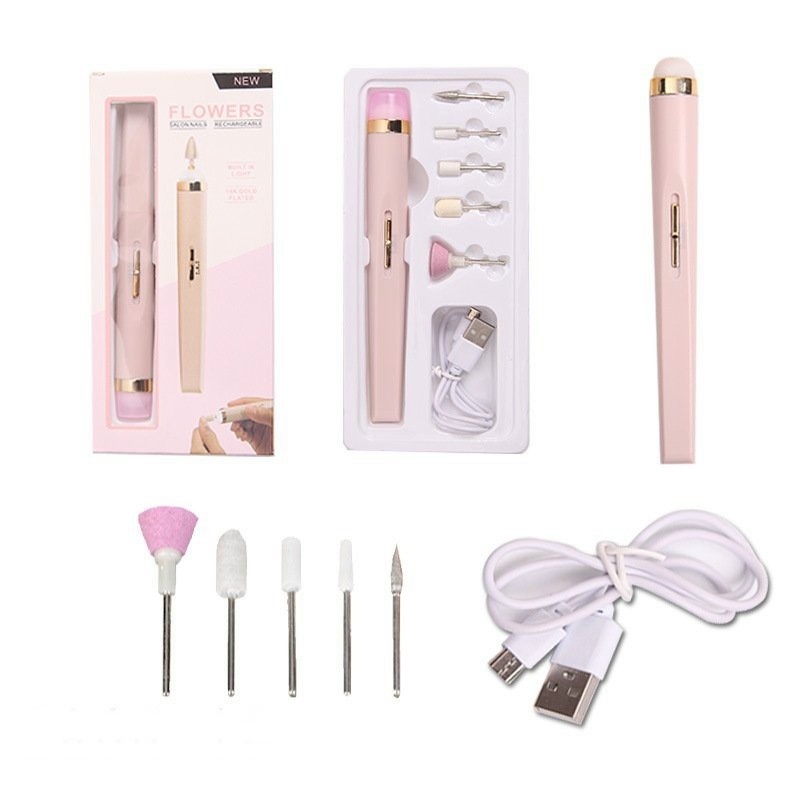 Máy dũa móng mini dùng cho người lớn và trẻ em loại sạc pin Nail Polishing Machine
