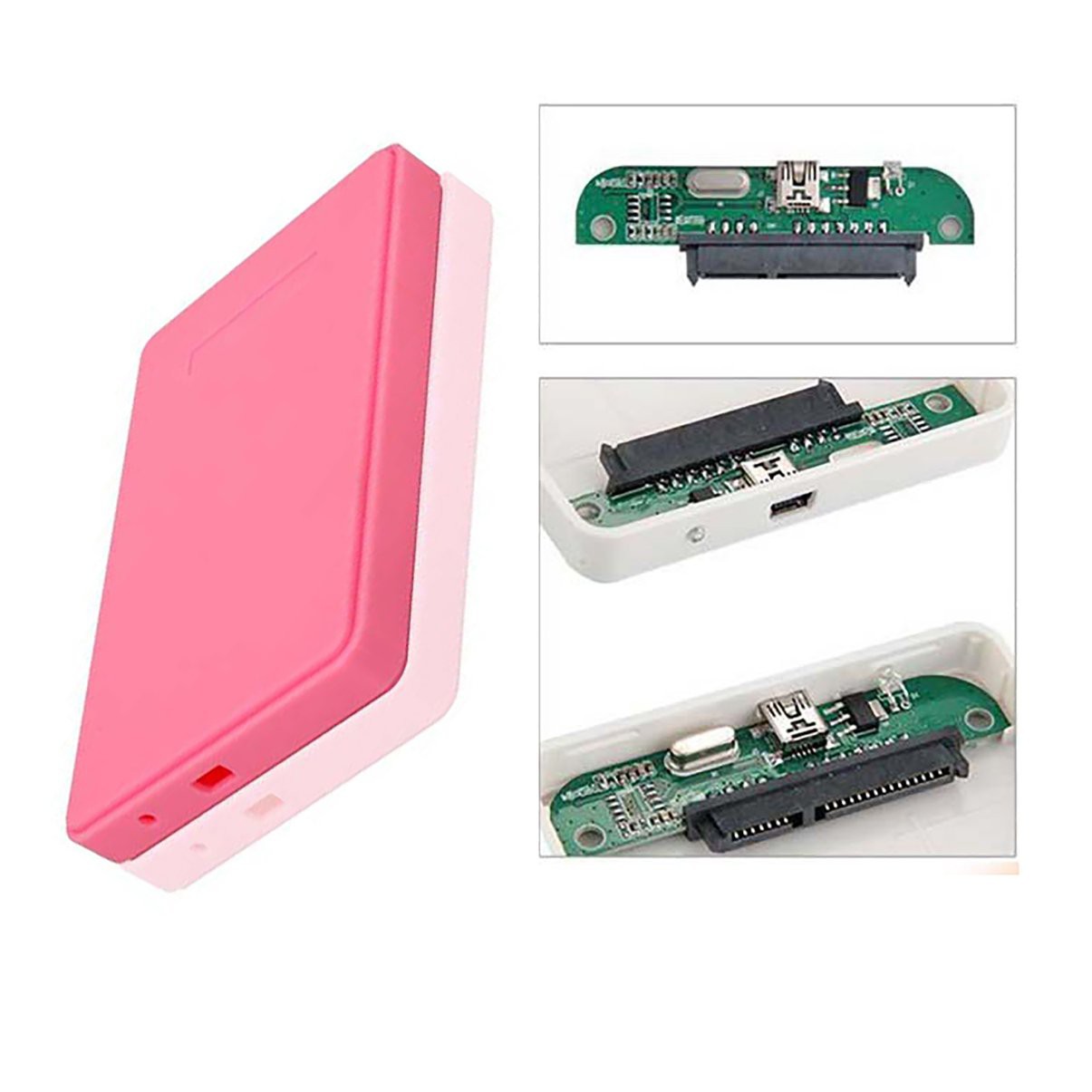 Hộp Đựng Ổ Cứng Ssd 2.5 "Kèm Cáp Usb 2.0 | BigBuy360 - bigbuy360.vn