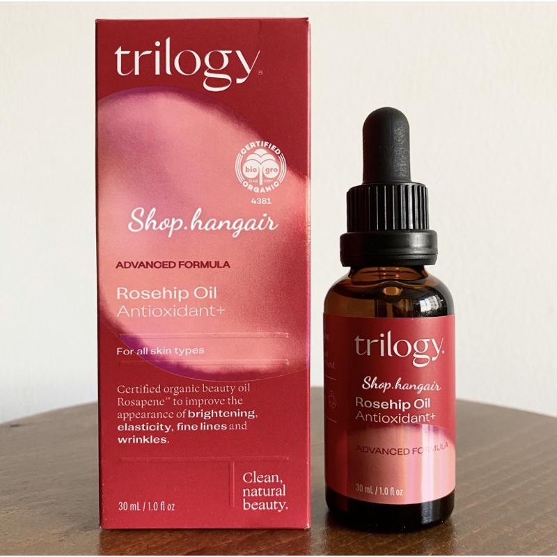 Dầu tầm xuân chống lão hoá sáng da Trilogy rosehip oil Antioxidant organic 30ml mẫu mới nhất