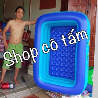Free ship Bể bơi phao cho bé Swimming Pool 1.5m / bể phao 3 tầng 1.5m / bể phao 150