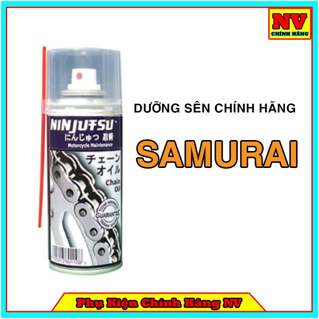 Chai Xịt Dưỡng Sên Samurai NZ002 - Ninjutsu NZ002 - Sơn Chính Hãng