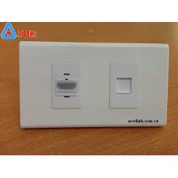 Bộ Wallplate 2 cổng âm tường HDMI-LAN