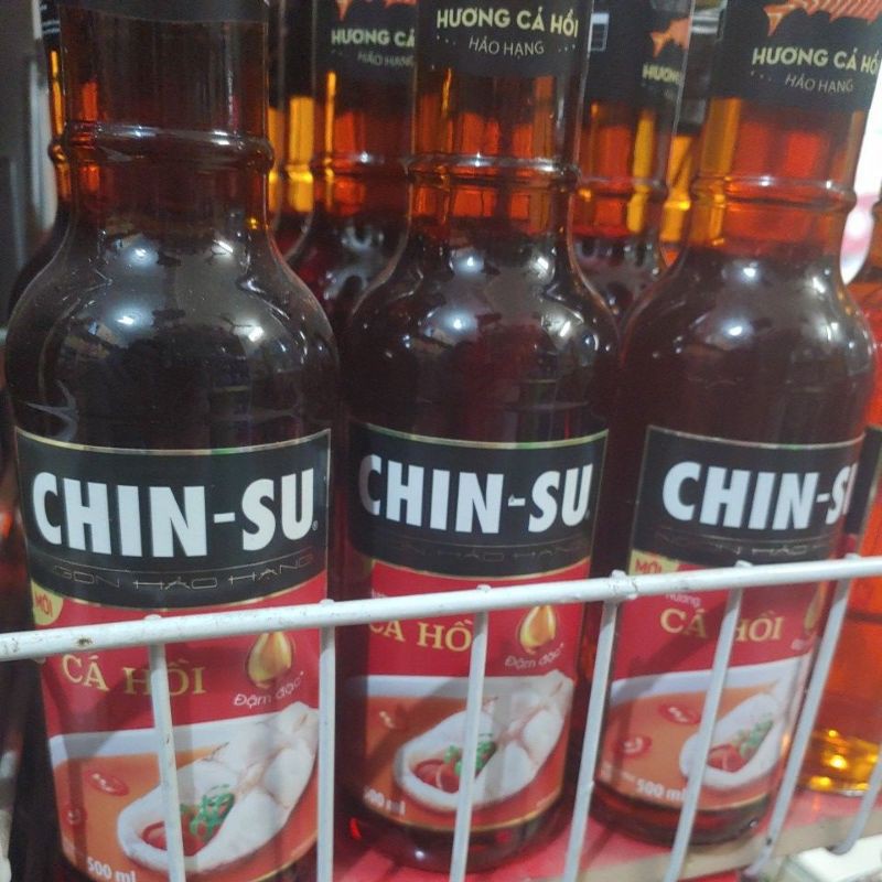 Nước mắm Chinsu hương Cá hồi chai 500ml