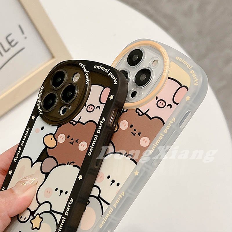 Ốp Điện Thoại Cứng Họa Tiết Sở Thú Hoạt Hình Chống Rơi Cho IPhone13 IPhone11 12 Pro MAX X XR XS MAX 6 6S 7 8 Plus SE 2020