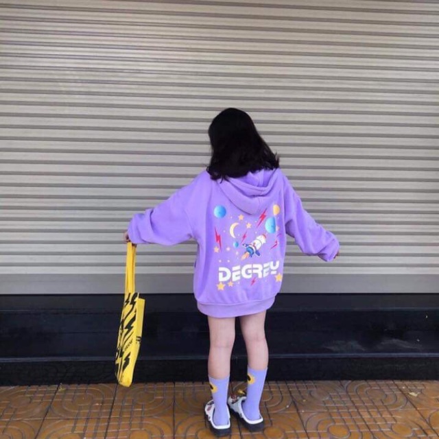Hoodie kiểu áo khoác