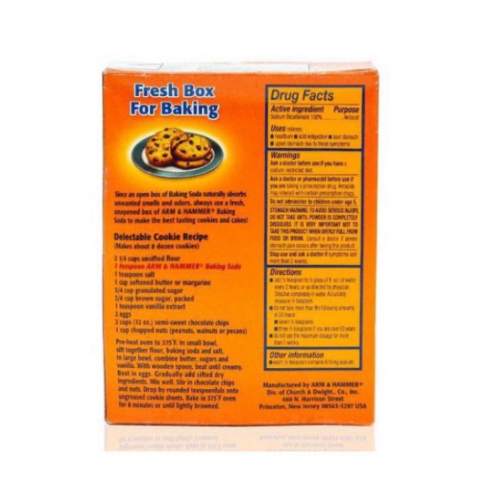 Baking soda trắng răng 454g - backing soda làm bánh chính hãng - banking soda tẩy rửa Olin House