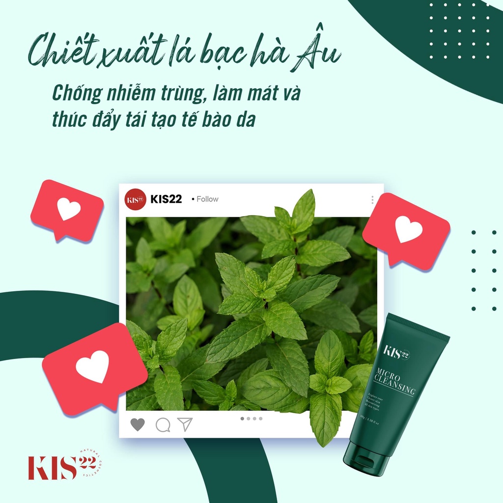 SỮA RỬA MẶT THẢO MỘC MICRO CLEANSING KIS22