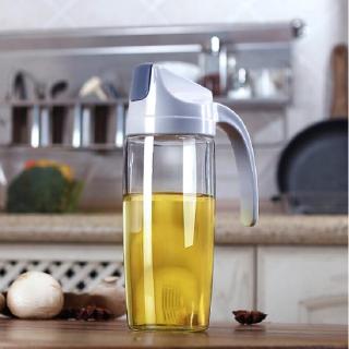 Bình Đựng Dầu Ăn, Nước Mắm, Xì Dầu, Mật Ong Tự Động Mở Nắp Khi Rót 300ml 600ml 630ml Bình Thủy Tinh Đựng Dầu Ăn