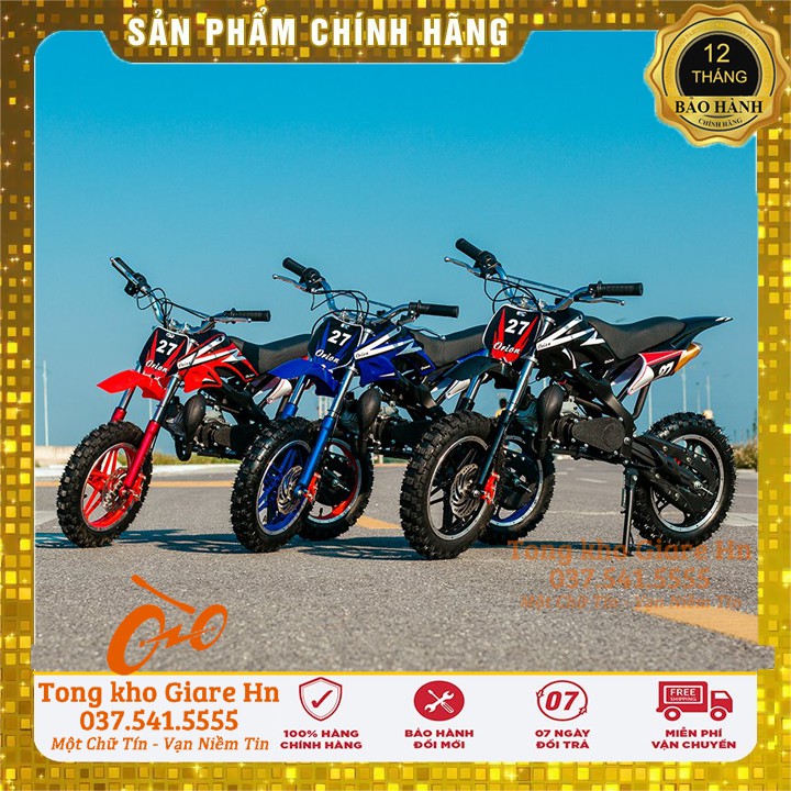 Xe cào cào mini 50cc, Xe cào cào 2 thì 50cc, Bản bánh To - Dật nổ, Nhiên liệu xăng pha nhớt