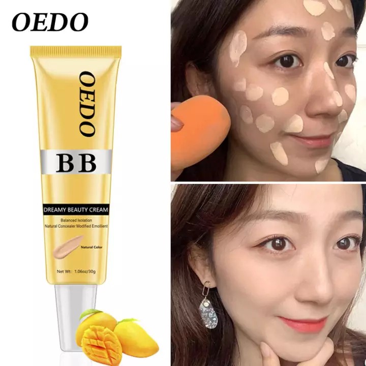 Kem BB OEDO làm đẹp cấp ẩm che khuyết điểm cho da chống nước Làm Sáng Da Tự Nhiên 30g