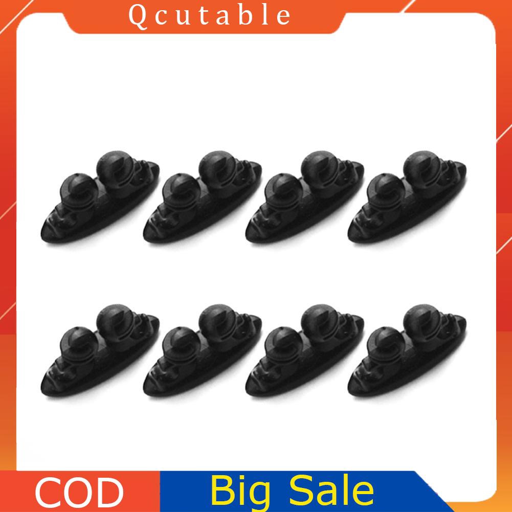 8 kẹp cố định dây cáp tiện dụng cho xe hơi