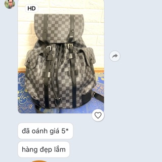 Balo backpack Christopher Thời trang nam
