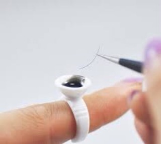 Nhẫn để keo nối mi 100 cái