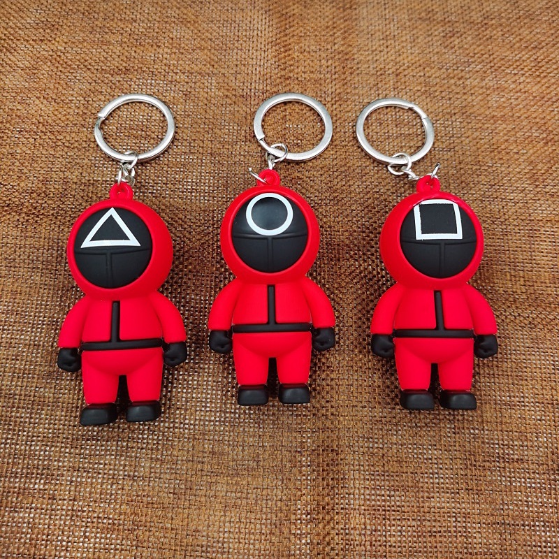 Móc khóa hình nhân vật game Metro Promo 3D