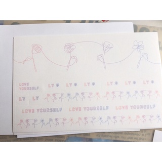 Sticker BTS- Lys: Answer, Her- official