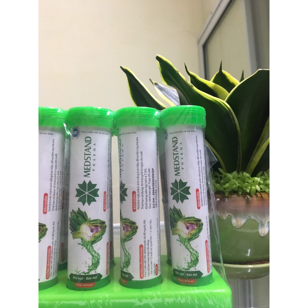 SỦI actiso râu ngô-rau má MEDSTAND túp 20 viên | Thế Giới Skin Care