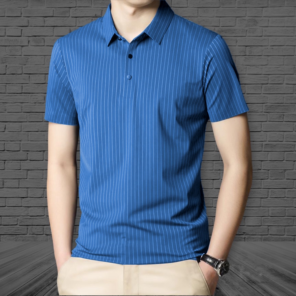 Áo polo nam sọc kẻ cao cấp cực sang trọng - SIÊU HOT 2022