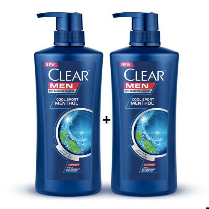Dầu gội clear men cool spqrt bạc hà (650ml ]