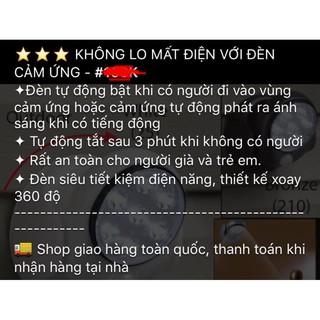 đèn cảm ứng tự động
