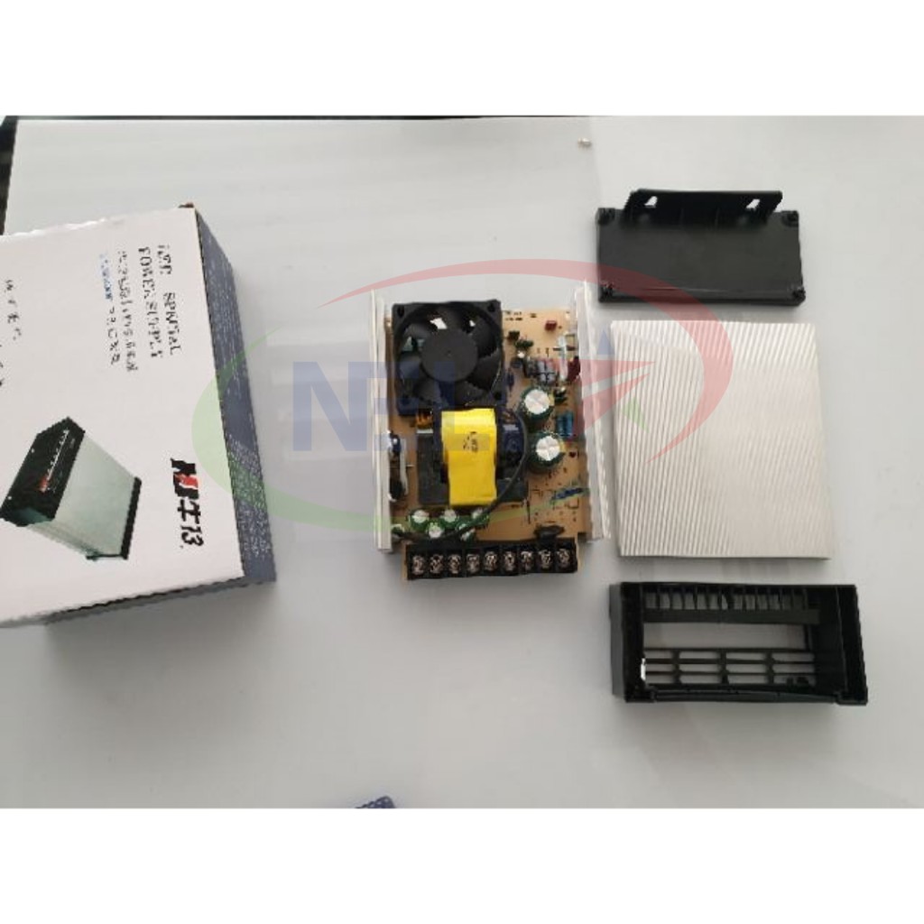 Nguồn LED 12V33A (12V400W) hãng NB vỏ nhôm ngoài trời chống mưa dùng cho led hắt làm chữ quảng cáo. | BigBuy360 - bigbuy360.vn