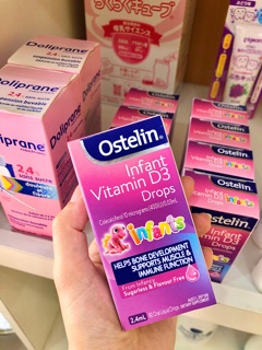 (Úc- có bill) Ostelin Infant Vitamin D3 Drops