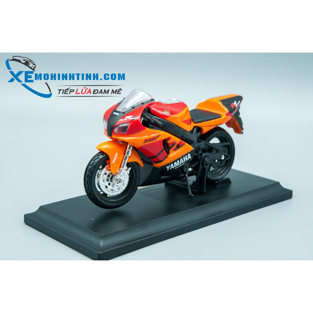 Xe Mô Hình Yamaha Yzf-R7 1:18 Maisto (Đỏ Cam)