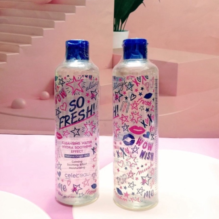 Nước tẩy trang, Tẩy Trang CELEBEAU Hydra Soothing Effecrt Cleansing Water 310ml Hàn Quốc