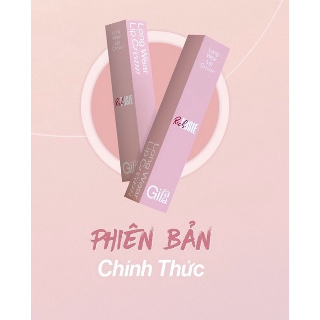 [ FREE SHIP ] Son Gilaa Long Wear Lip Cream Chính Hãng siêu lỳ