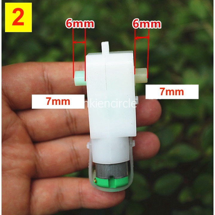 Motor giảm tốc mini 3V - 6V hàng mới 100% đủ loại motor có chổi than chất lượng cao - LK0395