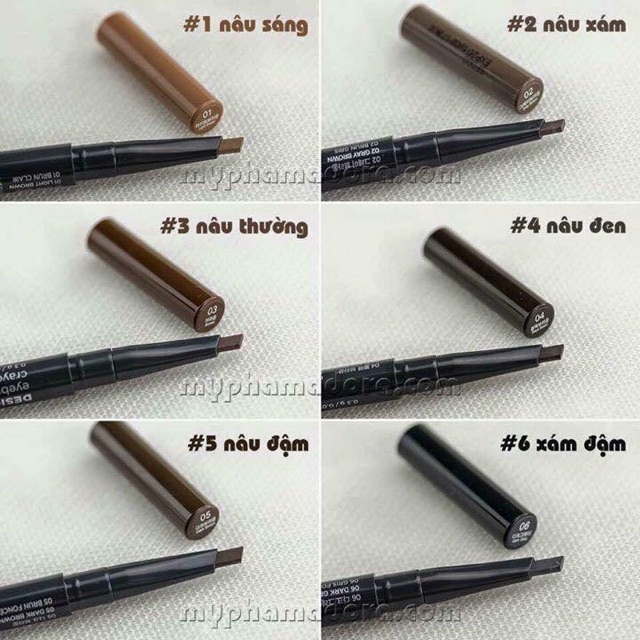 Chì kẻ mày ngang thefaceshop