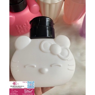 Lọ Đựng Acetone, Cồn, Nước (Hình Hello Kitty) 260ml