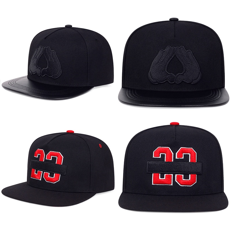 Mũ Lưỡi Trai Cotton Thêu Chữ Phong Cách Hiphop