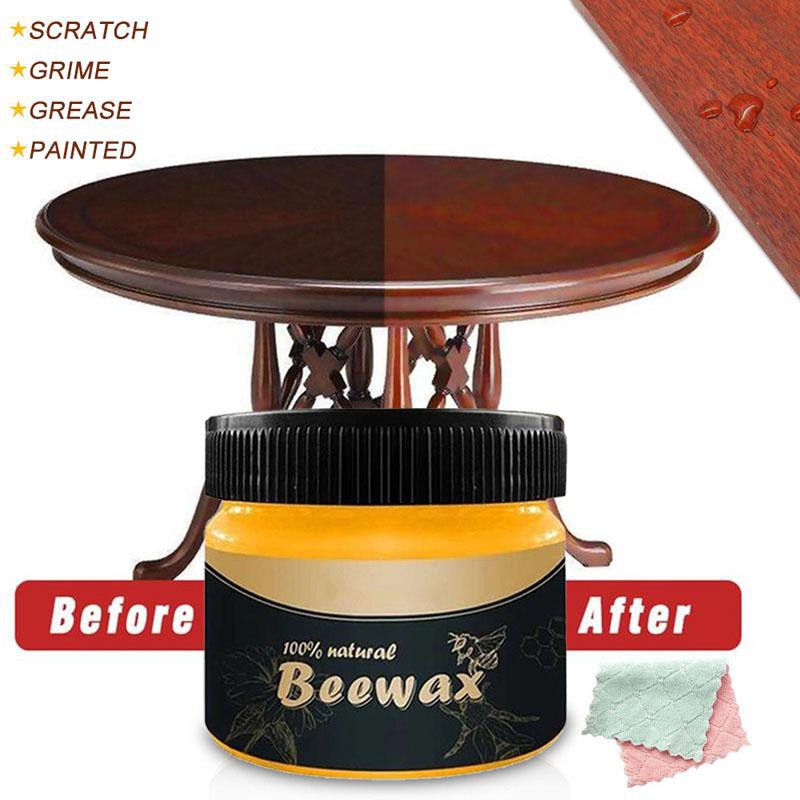 Sáp Ong Beewax Đánh Bóng Đồ Gỗ, Sáp Tự Nhiên Làm Bóng Bàn Ghế Gỗ - Tủ Gỗ - Sàn Gỗ Đa Năng