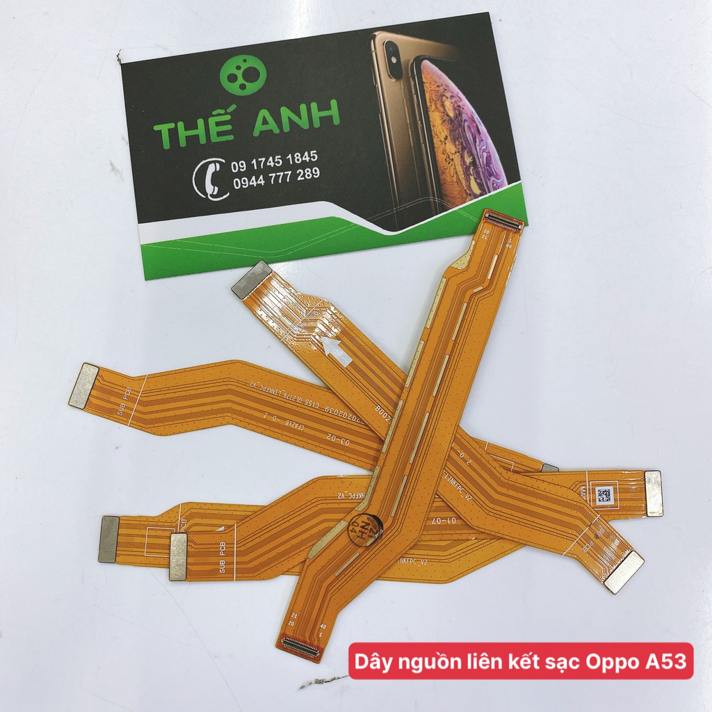 Dây nguồn liên kết main cụm sạc Oppo A53-2020 / A32 2020 / A33 2020 cáp nối main, flex cable sub main Oppo A53-2020 / A3