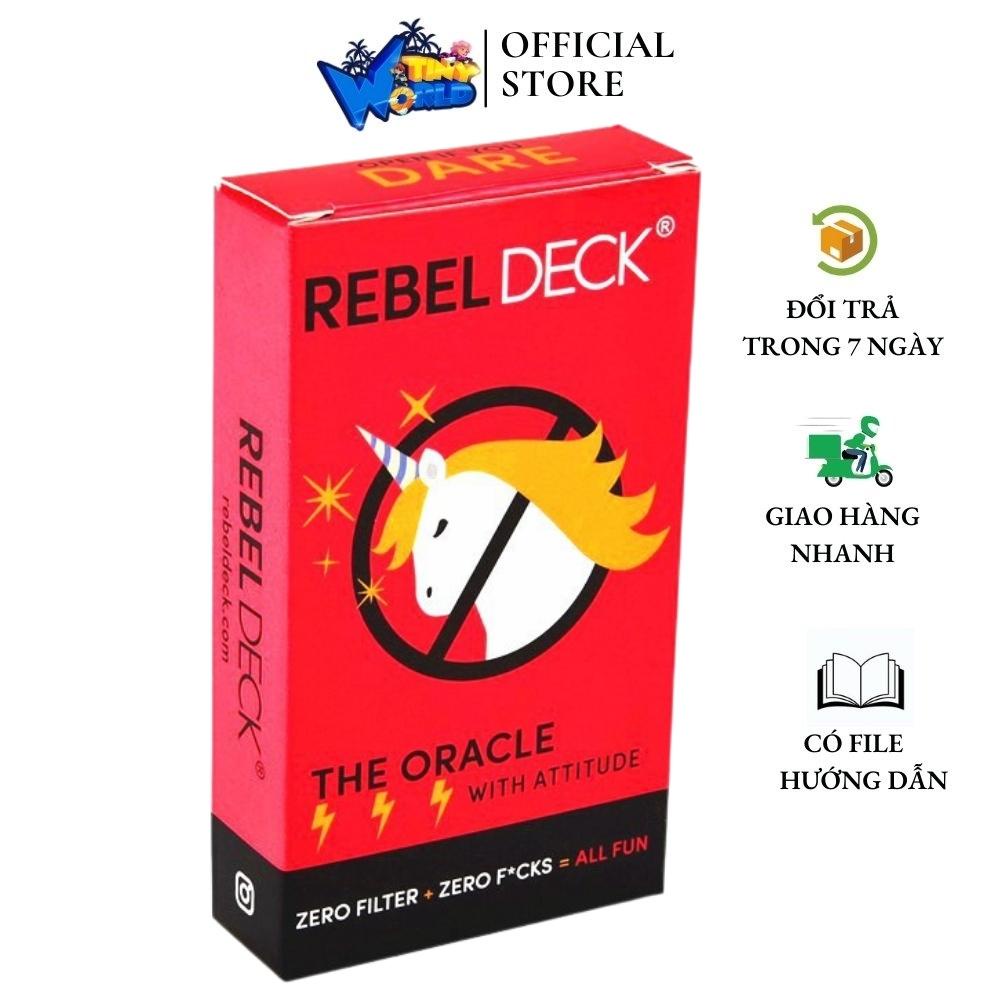 Bộ Bài Tarot REBEL DECK H3 - The Oracle with Attitude - Oracle Deck (60 Cards)