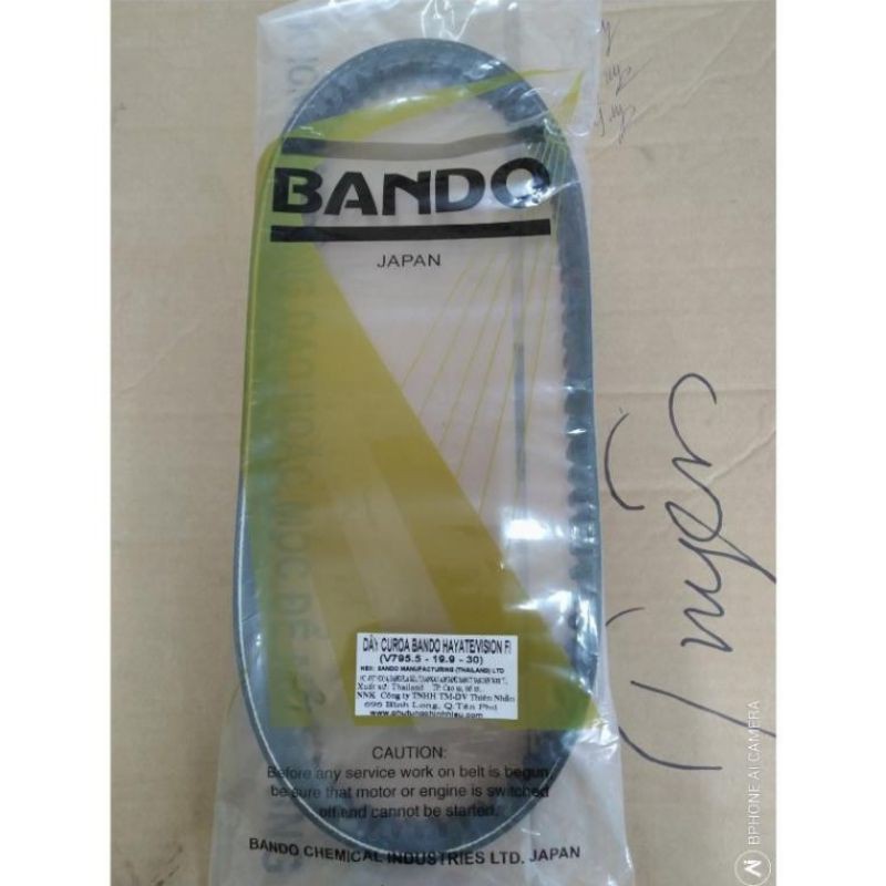 Dây curoa Bando cho dòng xe Vision FI, Hayate