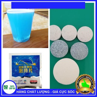 Viên Sủi Nén Pha Nước Rửa Kính Ô tô Tiện Dụng (1 Viên = 4L Nước) SANTA