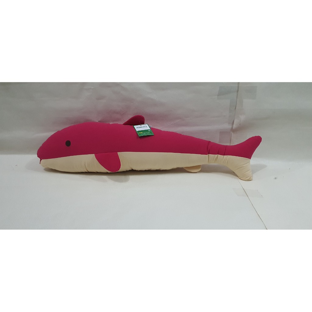 Gối ôm hình cá 7 màu, gối ôm hình thú cho bé 80x17 cm Hometex