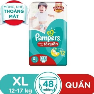TẢ BỈM PAMPER QUẦN XL48+ 4