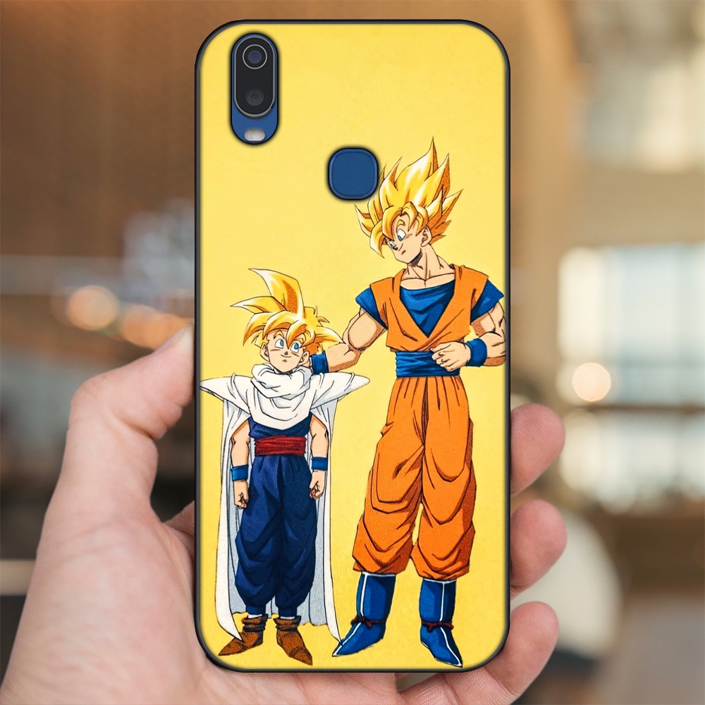 Ốp lưng Vivo Y11 viền đen in hình Gohan Dragon Ball