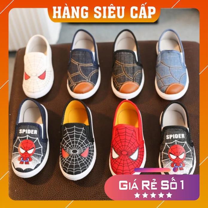 Gìày Trẻ Em [⚡FREESHIP⚡ Đơn Từ 250K]  Giày Siêu Nhân SpiderMan Cho Bé Trai 2 - 8 tuổi LH100