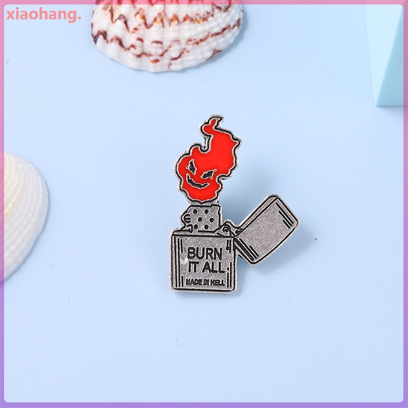 Ghim cài áo hình bật lửa ngộ nghĩnh xinh xắn