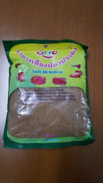 Thức ăn cho cá. Cám thái.