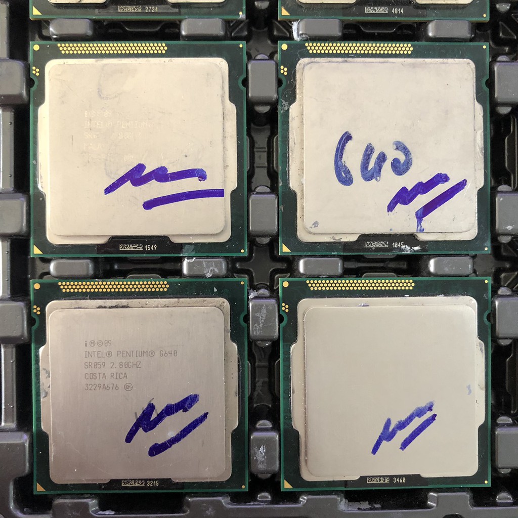 CPU socket 1155, G530/ G540/ G550, G620/ G630/ G640, G1610, G1620, G1630, G2010, G2020, G2030, G2130 | BigBuy360 - bigbuy360.vn