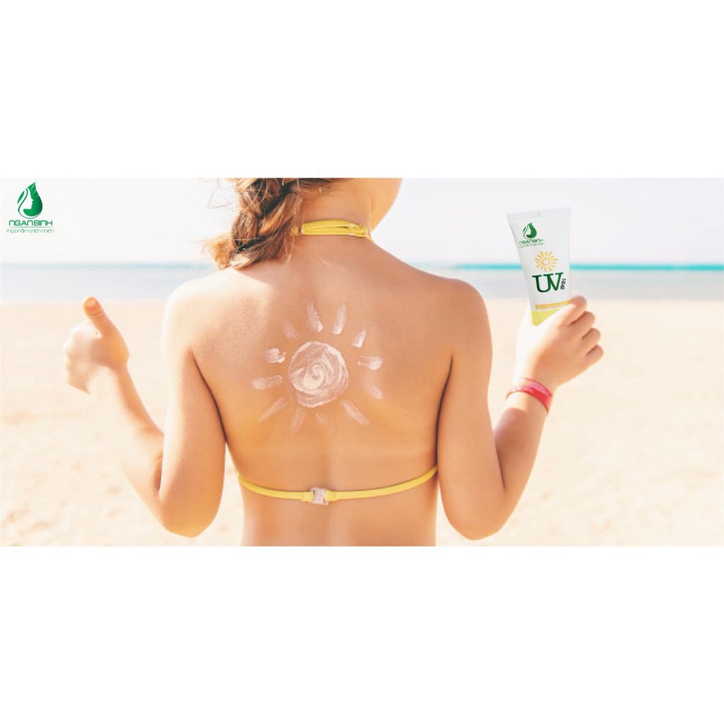 KEM CHỐNG NẮNG UV SKIN NGÂN BÌNH [SPF 60++ bảo vệ da 10 tiếng]